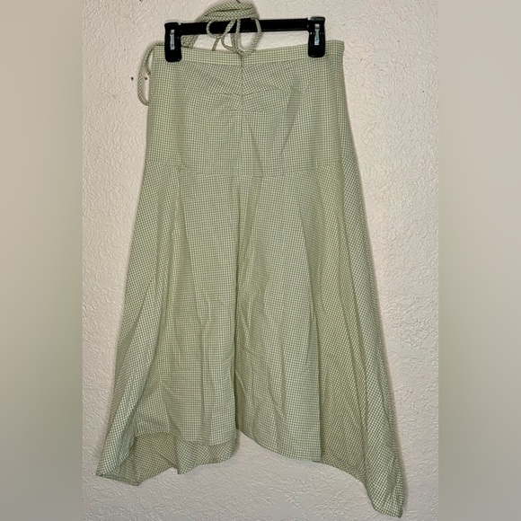 Proenza schouler white label gingham tie front midi skirt - Picture 6 of 6